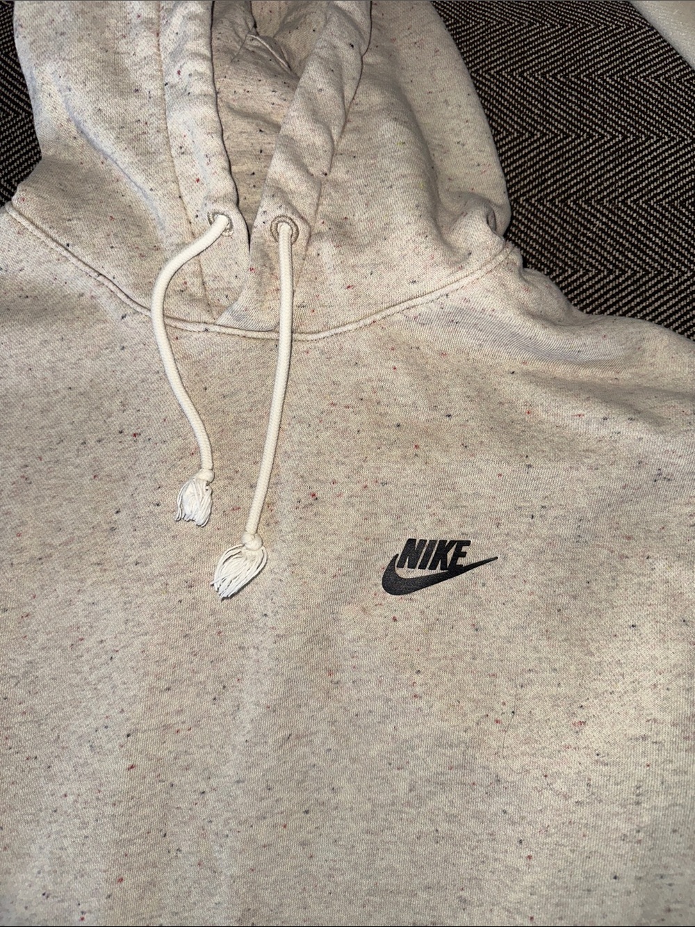 Nike Cream Speckled Hoodie